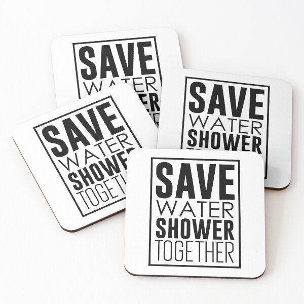 Item preview, Save Water Shower Together designed and sold by artsylab.