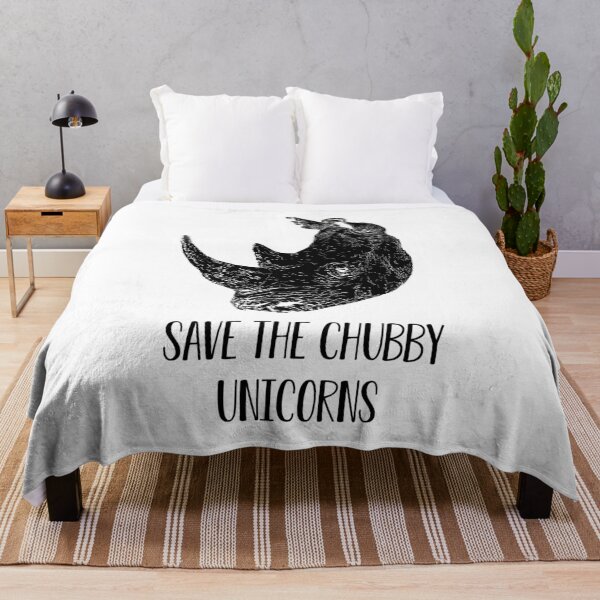 Item preview, Save the Chubby Unicorns designed and sold by Child of the Corn Designs.