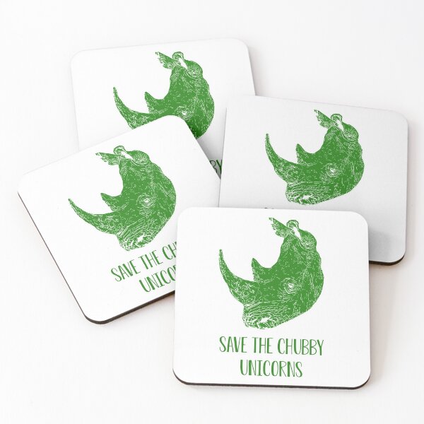 Item preview, Save the Chubby Unicorns designed and sold by Child of the Corn Designs.