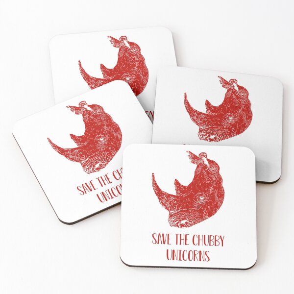 Item preview, Save the Chubby Unicorns designed and sold by Child of the Corn Designs.
