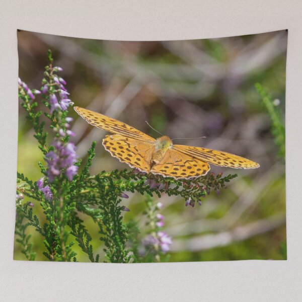Item preview, Orange Yellow Butterfly in a Forest in Latvia designed and sold by Jon Shore.