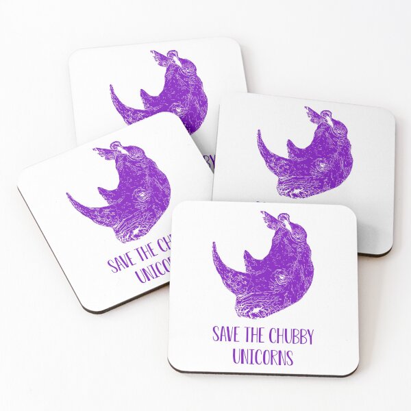 Item preview, Save the Chubby Unicorns designed and sold by Child of the Corn Designs.