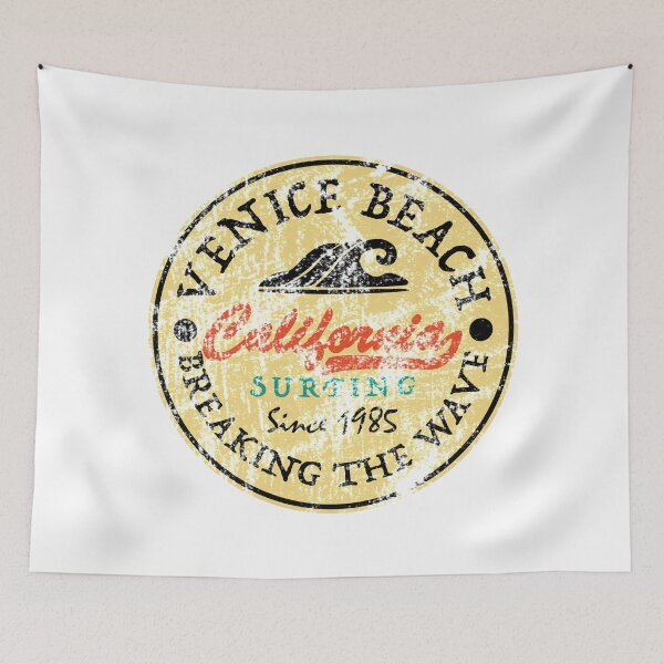 Item preview, Vintage Surf Sticker Venice Beach California Surfing designed and sold by TonySpencer.