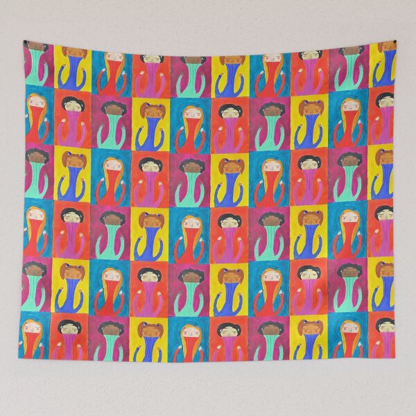 Item preview, KIDS 4 square diversity designed and sold by charlipig.