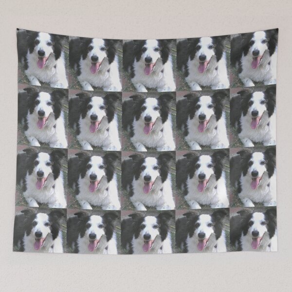 Item preview, Border Collie Cushion Throw Pillow ,Tote bag designed and sold by ginnymac.