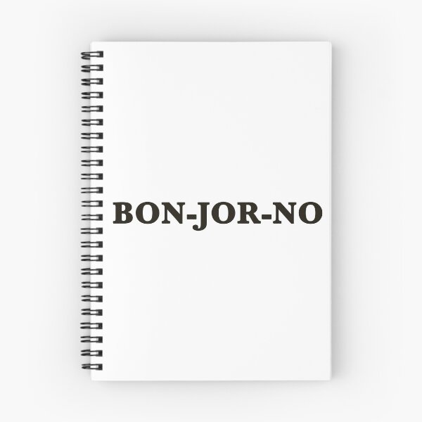 Item preview, Bonjorno designed and sold by FEMstuff.
