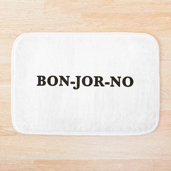 Item preview, Bonjorno designed and sold by FEMstuff.