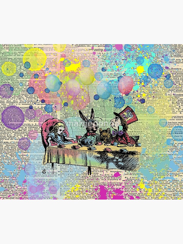 Tea Party Celebration - Alice In Wonderland by maryedenoa