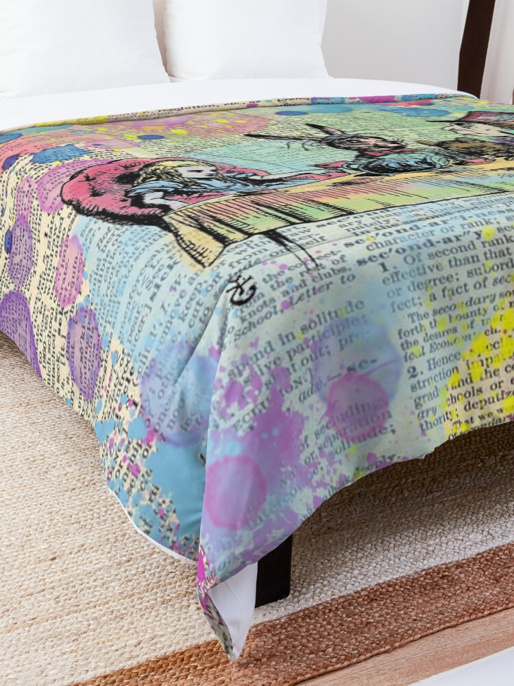 Alternate view of Tea Party Celebration - Alice In Wonderland Comforter