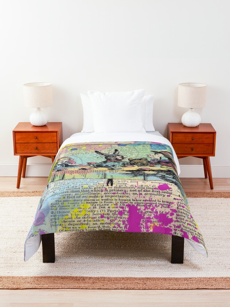 Alternate view of Tea Party Celebration - Alice In Wonderland Comforter