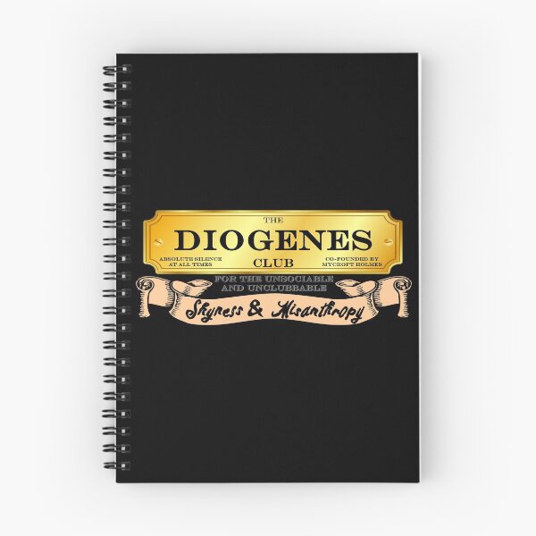 Item preview, Mycroft Holmes - Diogenes Club - For The Unsociable & Unclubbable designed and sold by CrimeLab.
