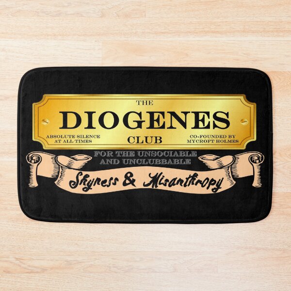 Item preview, Mycroft Holmes - Diogenes Club - For The Unsociable & Unclubbable designed and sold by CrimeLab.