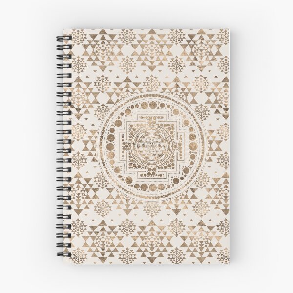 Item preview, Sri Yantra  / Sri Chakra Pastel Gold designed and sold by k9printart.