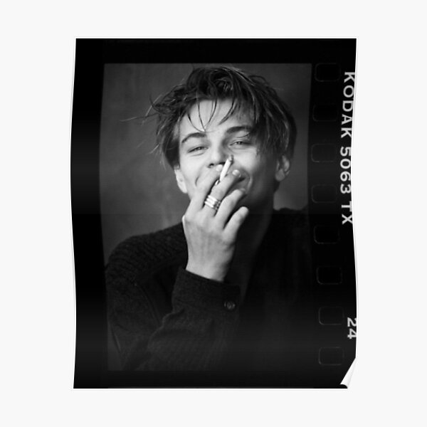 Leonardo DiCaprio- Smoking Poster