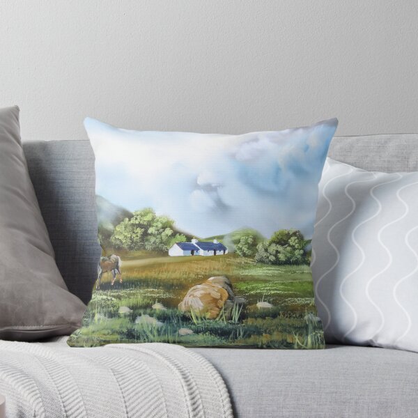 Item preview, Blackrock cottage Scottish Highlands painting  designed and sold by GORDON BRUCE ART.