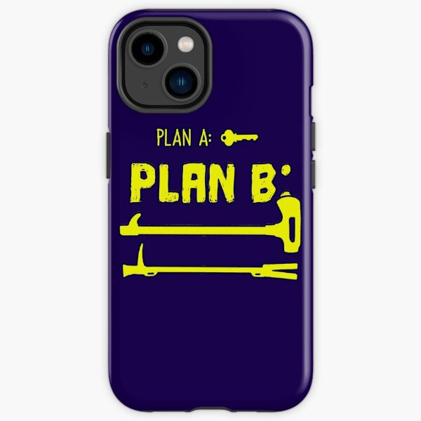 Funny firefighter tool firefighter ax and crowbar for firefighter and firefighter iPhone Tough Case