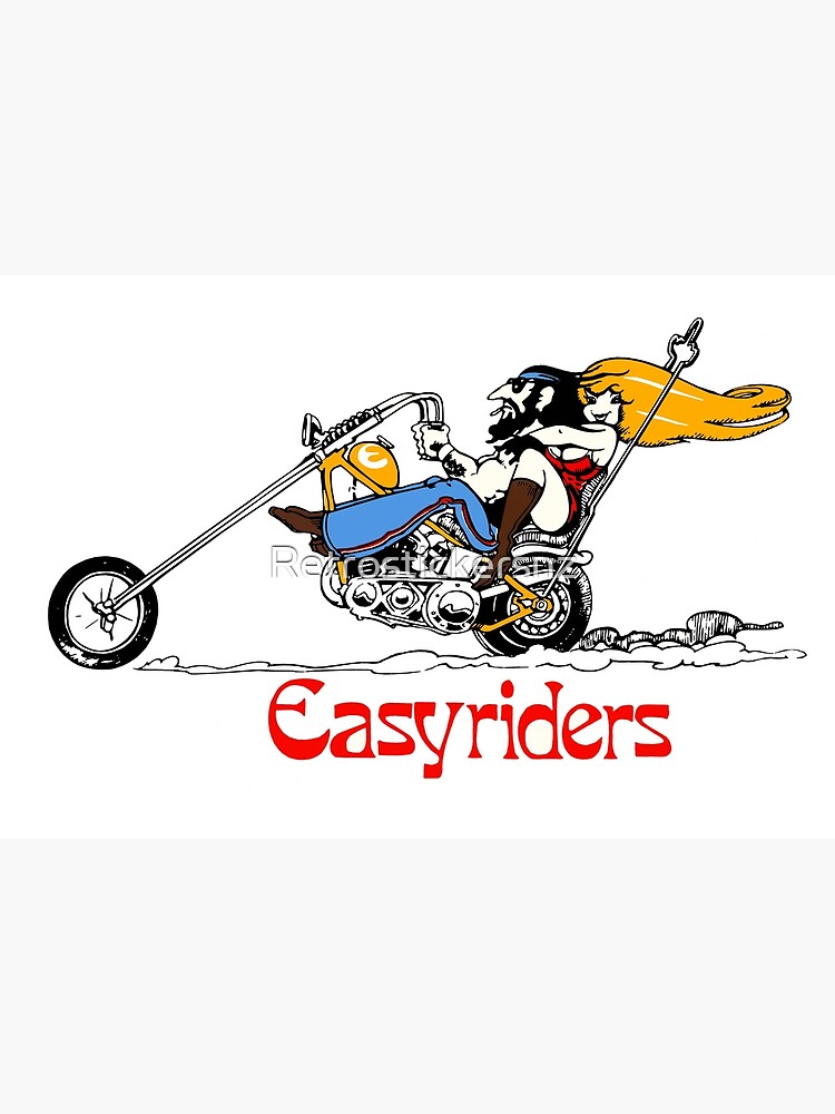 Easyriders Poster For Sale By Retrostickersnz Redbubble 9642