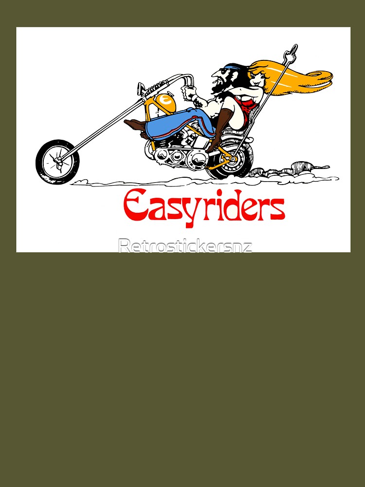 Easyriders Essential T-Shirt for Sale by Retrostickersnz