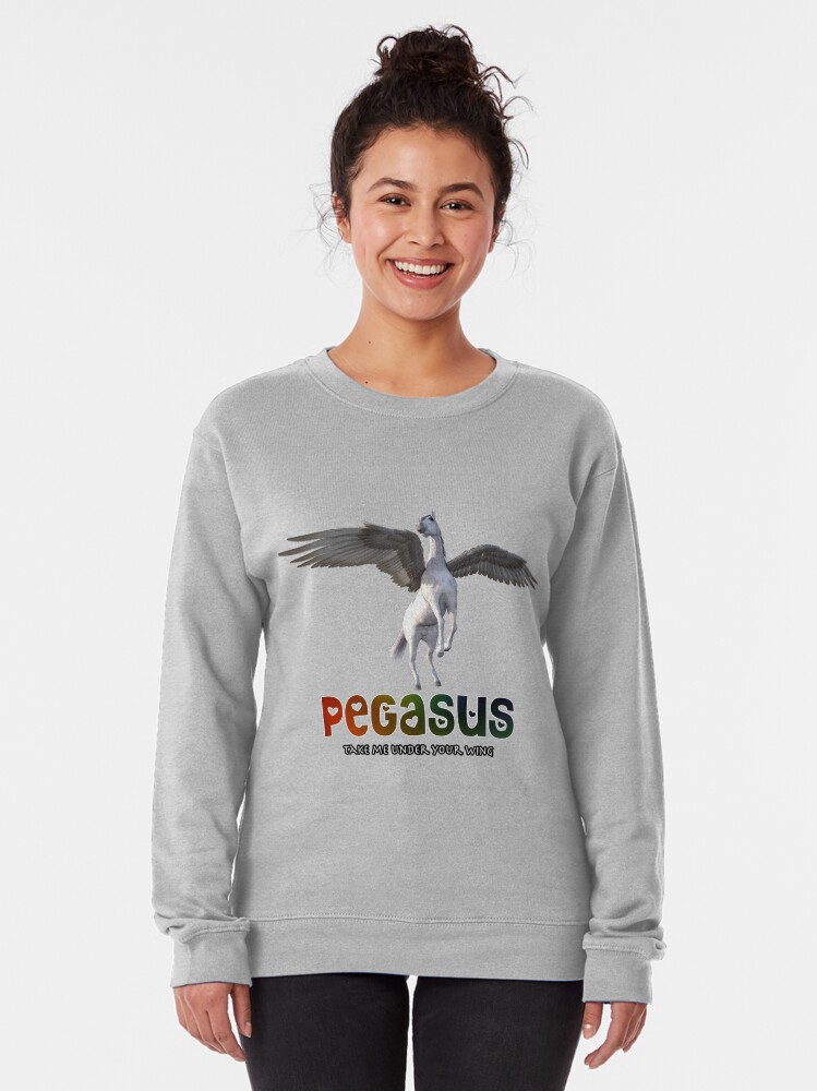 Alternate view of Pegasus - Take me under your wing Pullover Sweatshirt