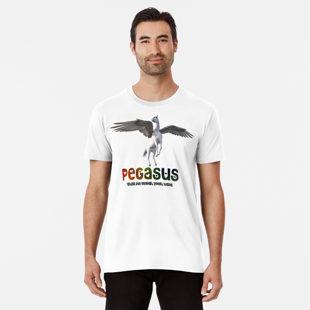 Pegasus - Take me under your wing Premium T-Shirt