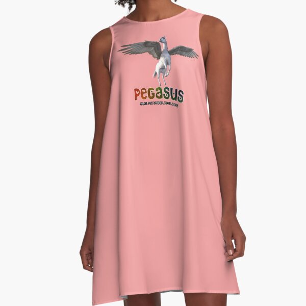 Pegasus - Take me under your wing A-Line Dress