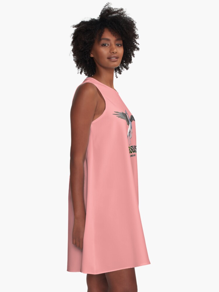 Alternate view of Pegasus - Take me under your wing A-Line Dress