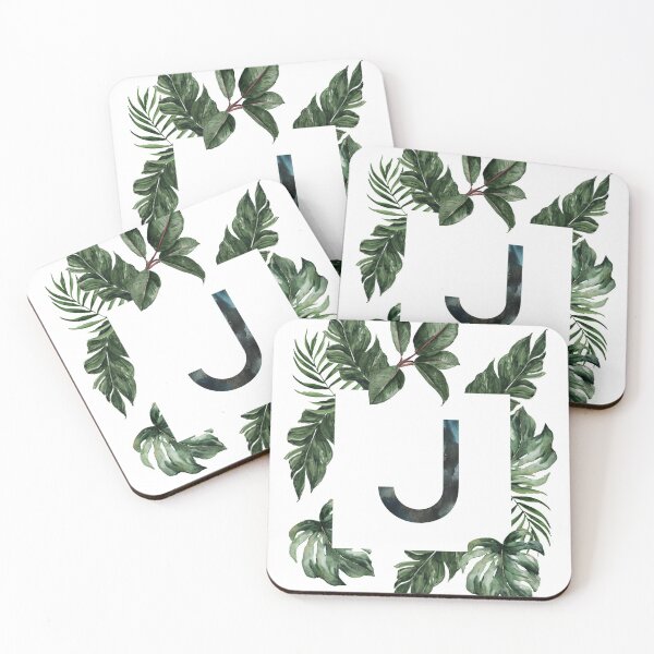 Aperçu de l'œuvre Alphabet botanique J créée et vendue par Natalie Hancock.