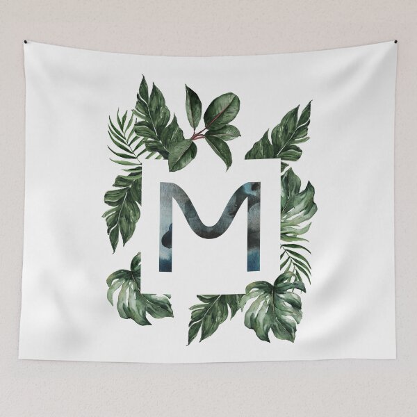 Item preview, Botanical Alphabet M designed and sold by Natalie Hancock.