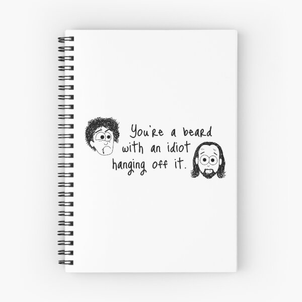 Item preview, Black Books - You're A Beard With An Idiot Hanging Of It designed and sold by Adrienne Body.