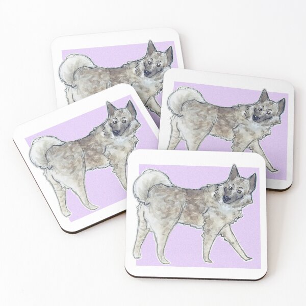 Item preview, Norwegian elkhound designed and sold by bitingnclawing.