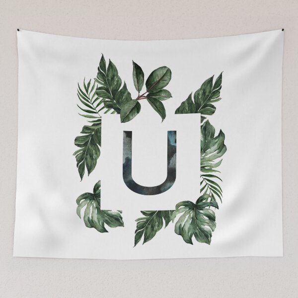 Item preview, Botanical Alphabet U designed and sold by Natalie Hancock.
