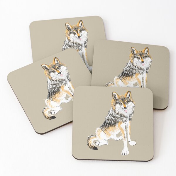 Item preview, Mexican Wolf #1 designed and sold by belettelepink.
