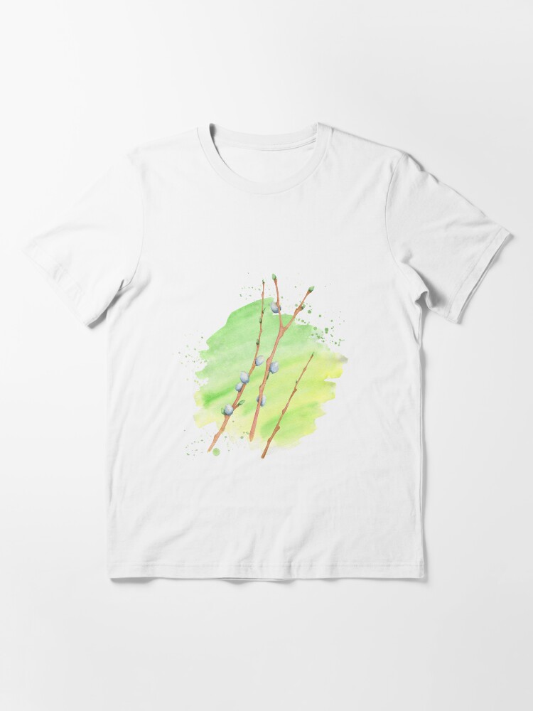 Alternative Ansicht von Weidenkätzchen Essential T-Shirt