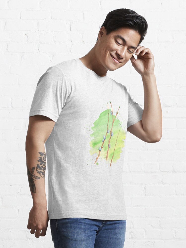 Alternative Ansicht von Weidenkätzchen Essential T-Shirt