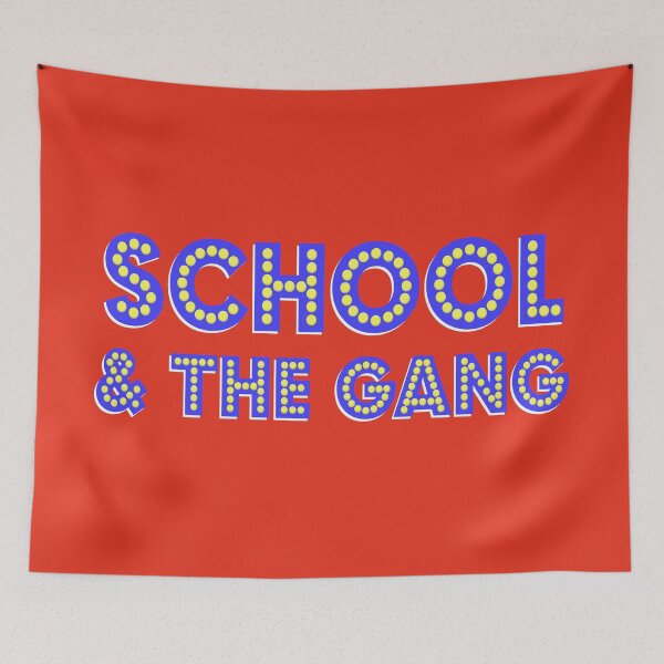 Item preview, SCHOOL & THE GANG Vegas Style designed and sold by HeyK.