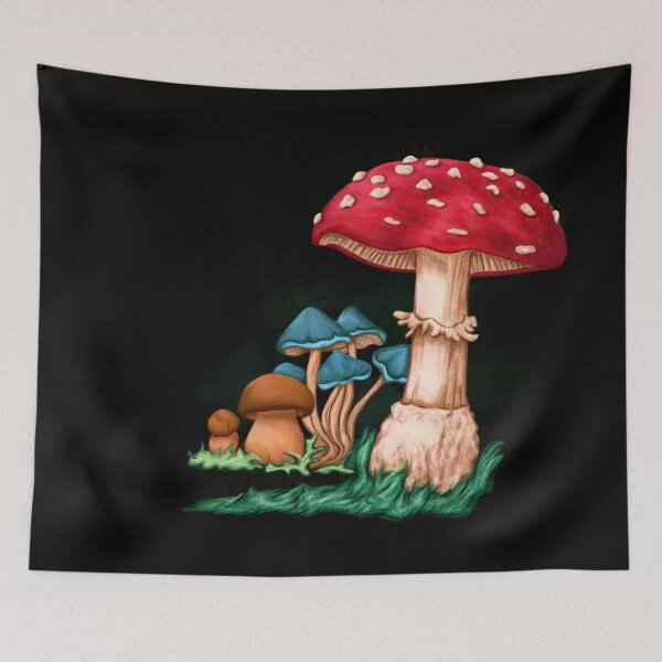Item preview, Mushrooms designed and sold by NadiaChevrel.