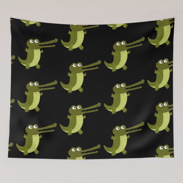 Item preview, Crocodile crocodiles alligator lizard jungle animals jungle gift idea designed and sold by Mark Sukra.