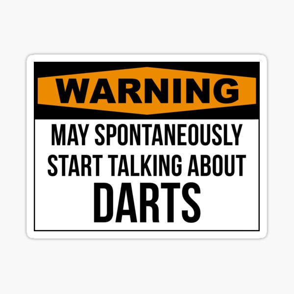 Item preview, Darts quote designed and sold by silverorlead.