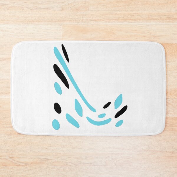Item preview, blue and black abstract design designed and sold by qlobba.