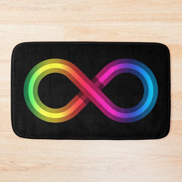 Item preview, Neurodiversity Rainbow Infinity Knot designed and sold by Olooriel.