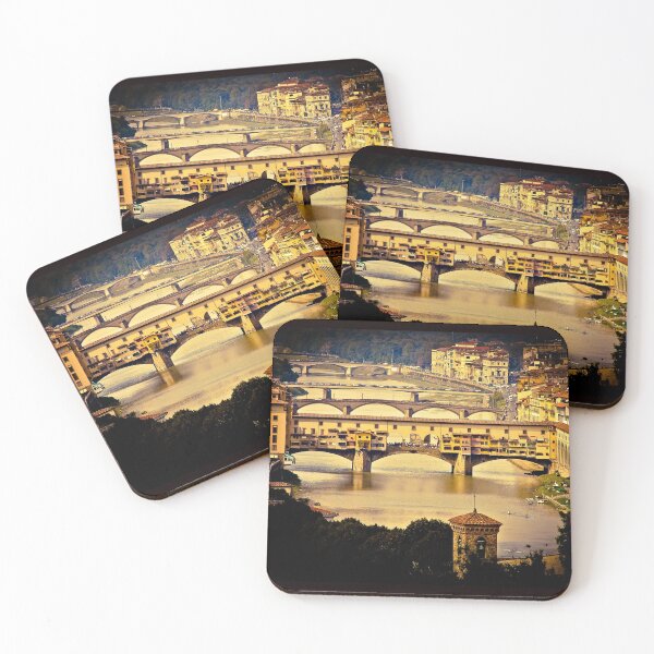 Item preview, Ponte Vecchio Over The Arno River In Florence, Italy designed and sold by Kana Photography.