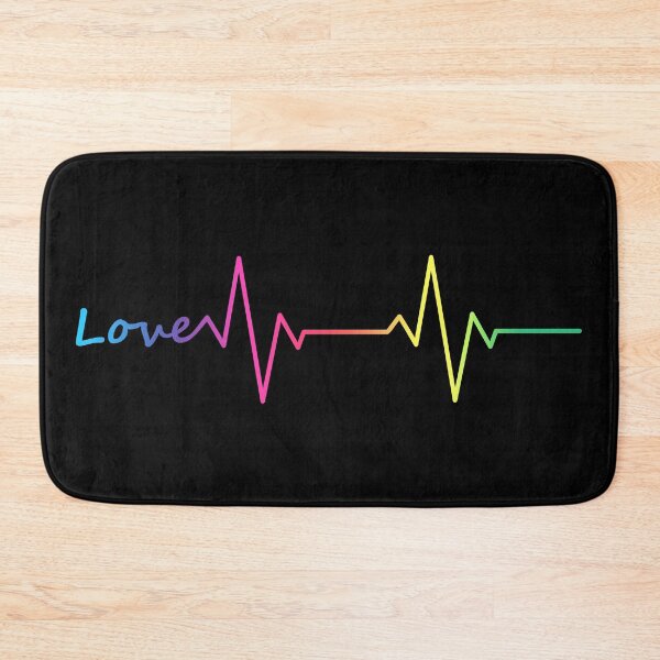 Item preview, Rainbow Love Heartbeat designed and sold by Olooriel.