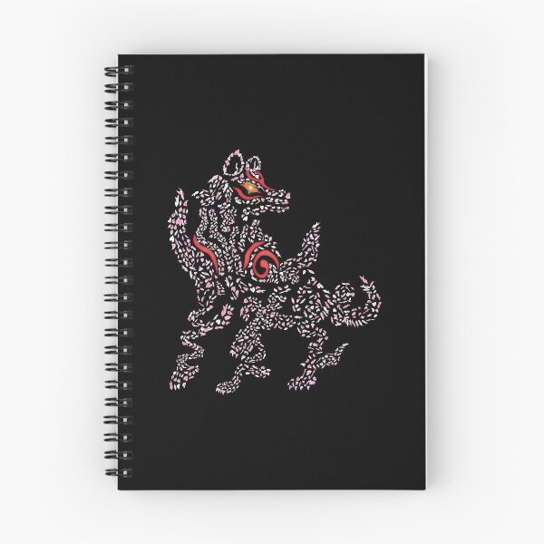 Item preview, Okami Amaterasu - Forma de flor de cerezo [NEGRO] designed and sold by Daniel Bevis Design.