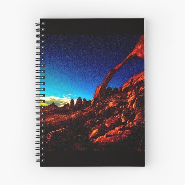 Item preview, Landscape Arch in Oil designed and sold by Kana Photography.