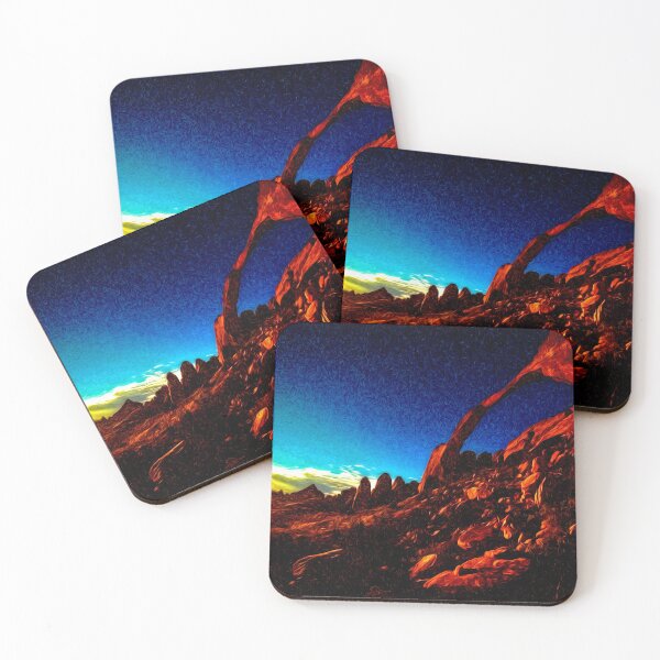 Item preview, Landscape Arch in Oil designed and sold by Kana Photography.