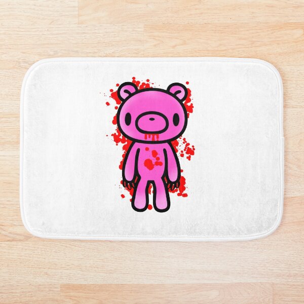 Aggressive bear Bath Mat
