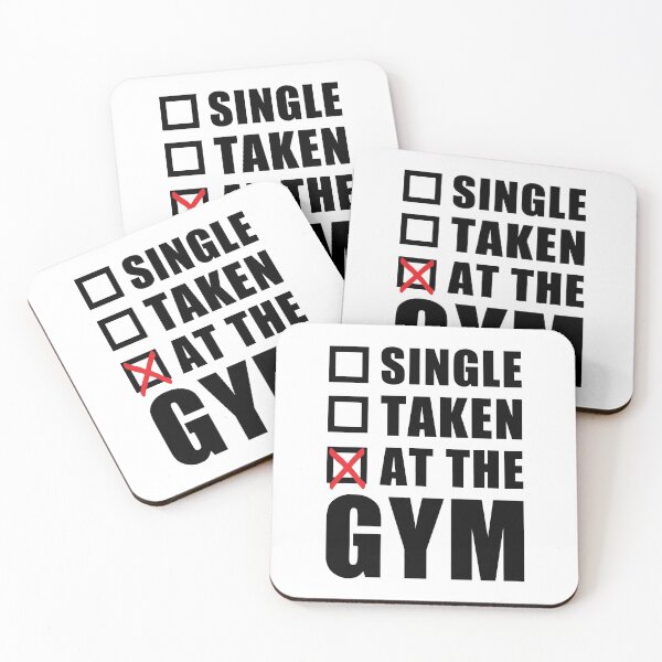 Item preview, Single Taken At The Gym designed and sold by maniacfitness.