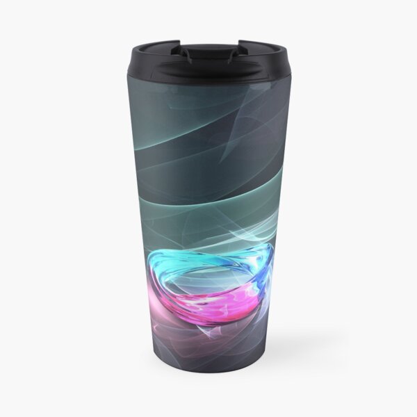 Caustics Madness - Mobius strip Travel Mug