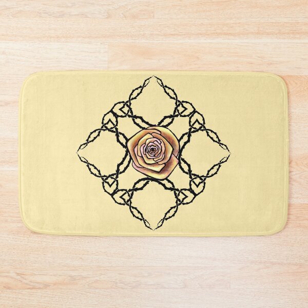Item preview, Thorny Rose Ornament - Yellow designed and sold by Olooriel.