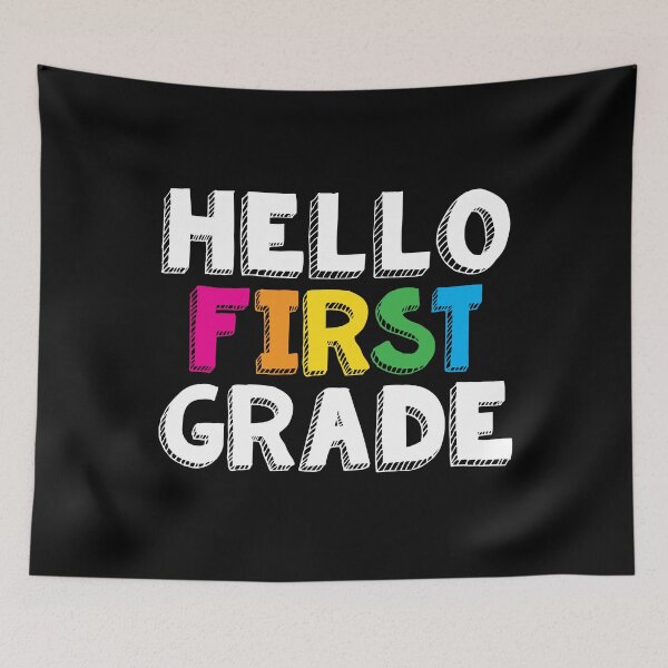 Item preview, Hello First Grade designed and sold by teesaurus.